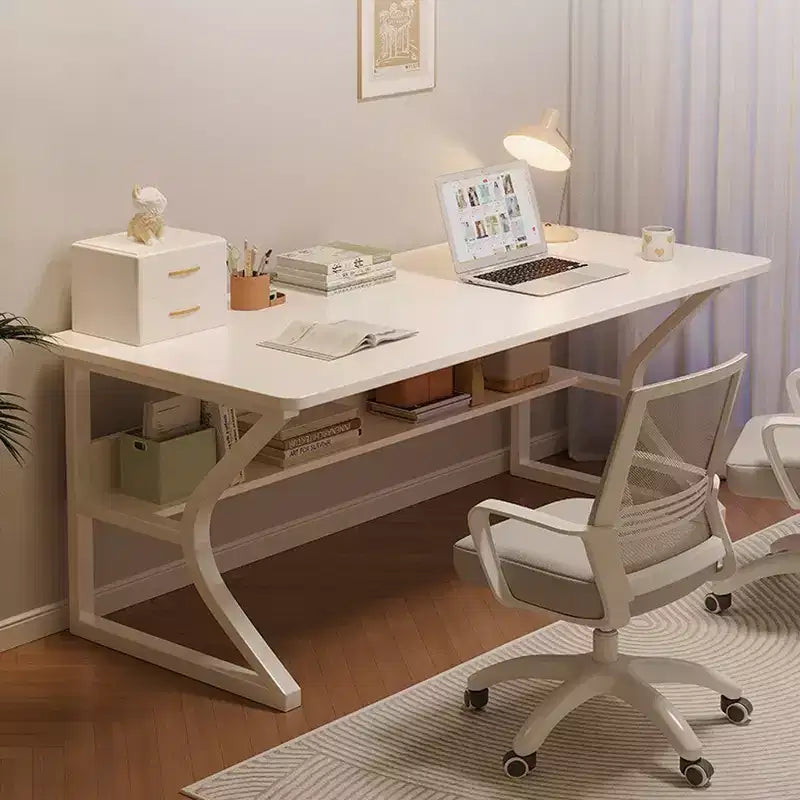 Bureau d'ordinateur, bureau de jeu, bureau d'écriture, bureau d'ordinateur pour étudiant, surdimensionné, poste de travail de bureau de style course moderne ergonomique pour adultes et adolescents
