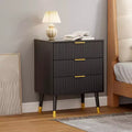 3 Drawer Dressers, Modern Closet Dressers Chest of Drawers, Wood Storage Dresser Chest of Drawers Organizer for Bedroom Living Room Hallway