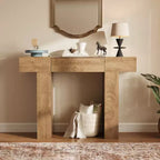 47 Entryway Console Table, Wooden Rectangular Narrow Long Sofa Table with Drawer, Behind Couch Table for Living Room Hallway Entrance