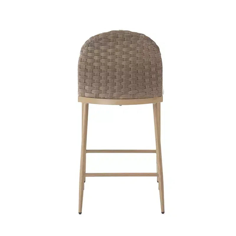 Tabourets de bar Christopher Knight Home Cedricon 25 rembourrés en rotin style ferme (lot de 2)
