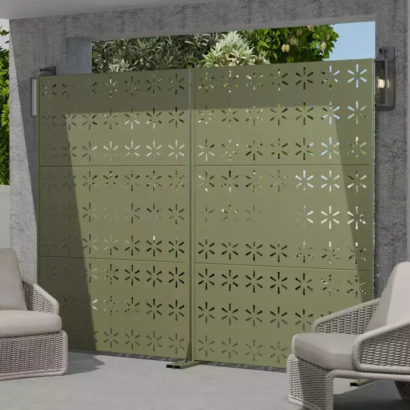 72 H Dovelina Brise-vue extérieur décoratif pour jardin