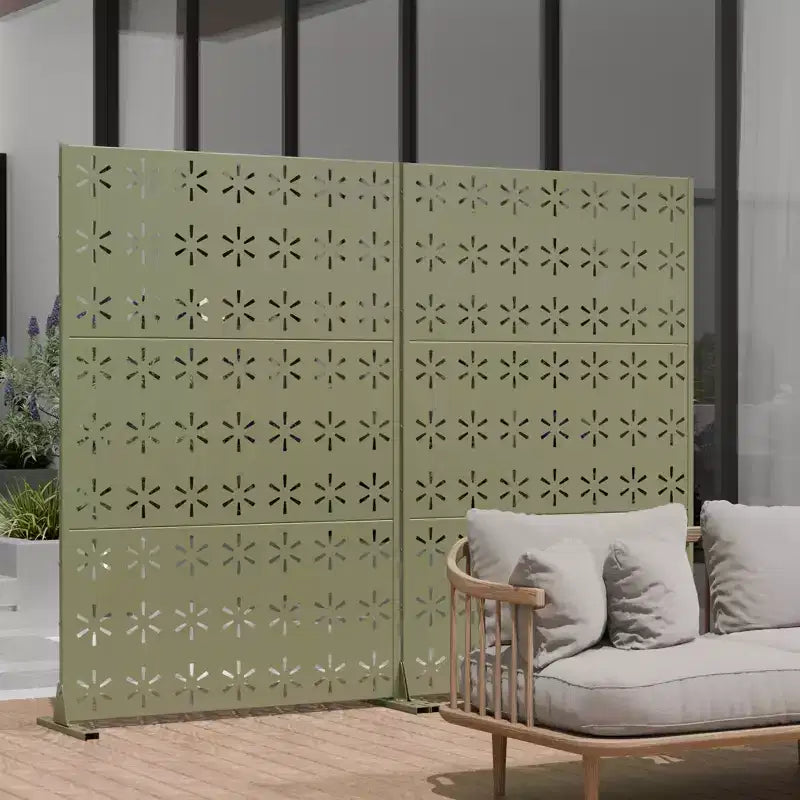 72 H Dovelina Brise-vue extérieur décoratif pour jardin