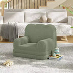 2-in-1 Comfy Couch Fold Out Lounger Foam Chair