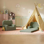Fauteuil-lit pliant 2-en-1 confortable