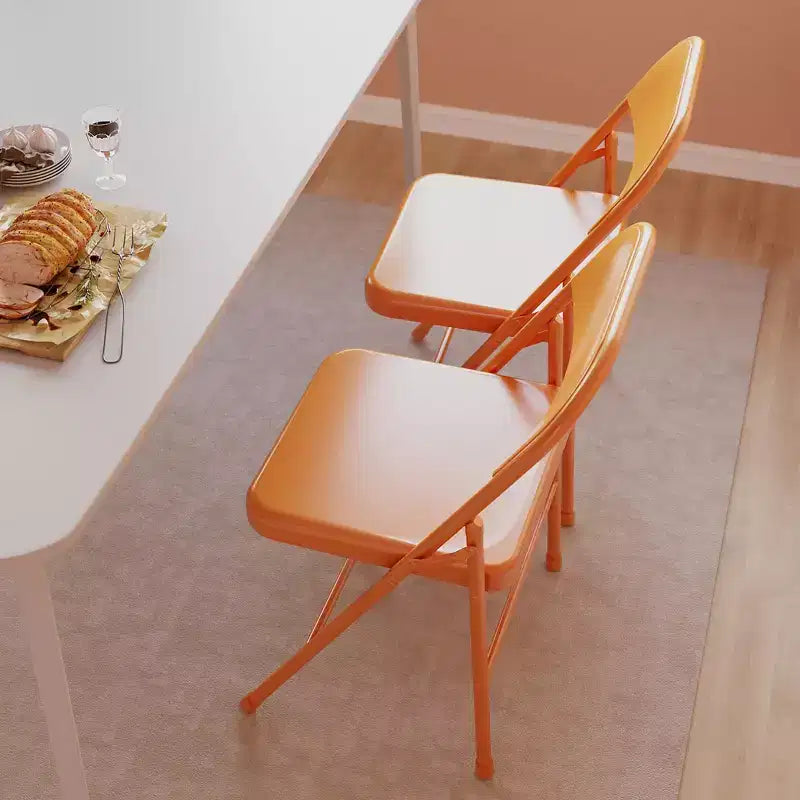 8 chaises pliantes avec coussin et dossier rembourrés, chaises en métal avec coussin confortable et cadre en acier durable pour la maison et le bureau