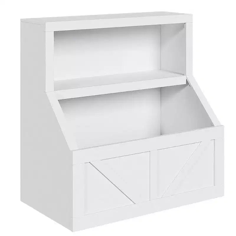 Coolmee Bibliothèque et rangement de jouets pour enfants, bibliothèque en bois pour tout-petits, grands casiers pour salle de jeux, chambre d'enfant, crèche, salle de classe, école