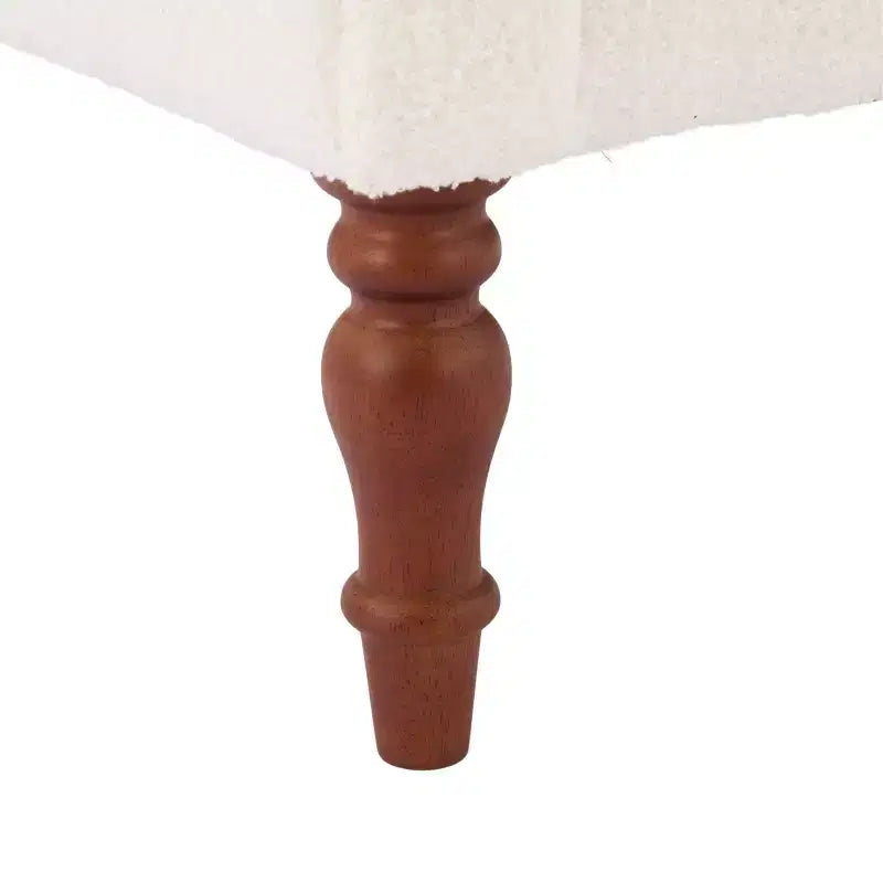 Banc rembourré traditionnel Christopher Knight Home Coral Teddy avec accoudoirs roulés