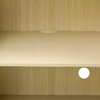 Buffet de ferme Bestier avec rangement, buffet en bois avec portes vitrées et étagères réglables pour la cuisine, la salle à manger, le salon