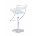 Chintaly Imports, tabouret en acrylique à hauteur réglable pneumatique