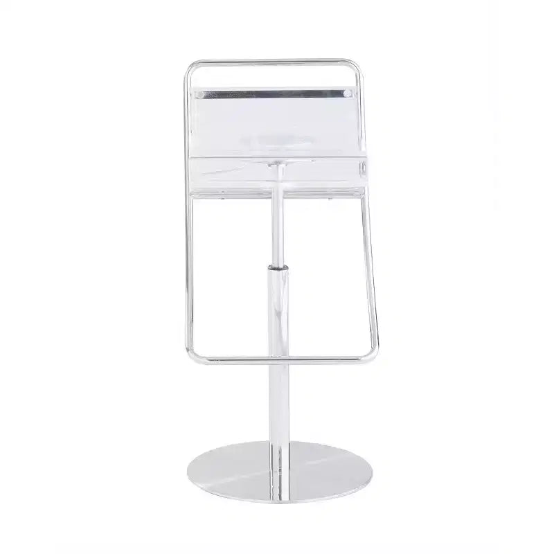 Chintaly Imports, tabouret en acrylique à hauteur réglable pneumatique