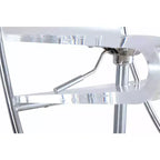 Chintaly Imports, tabouret en acrylique à hauteur réglable pneumatique