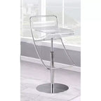 Chintaly Imports, tabouret en acrylique à hauteur réglable pneumatique