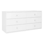 Commode large de 119 cm à 6 tiroirs AndMakers