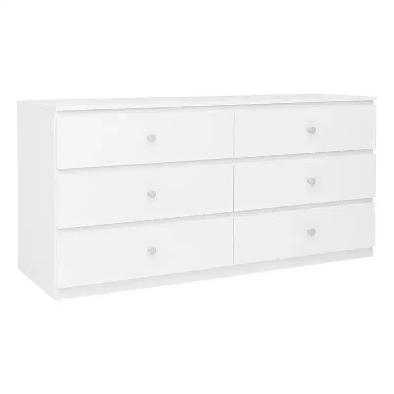 Commode large de 119 cm à 6 tiroirs AndMakers