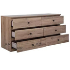 Commode large de 119 cm à 6 tiroirs AndMakers