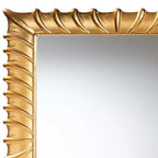 Miroir Mural d'Appoint Baxton Studio Ygritte, Finition Feuille d'Or Antique