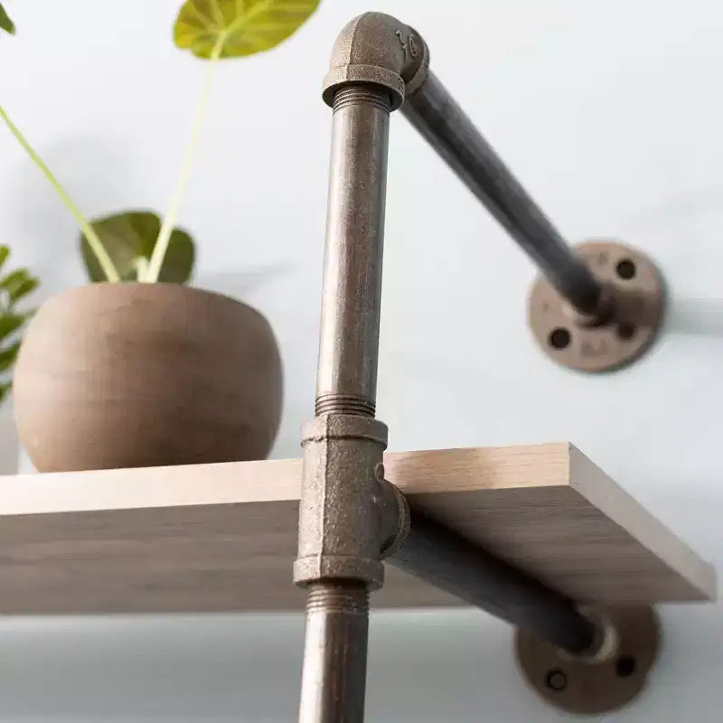 Étagère Murale à 2 Niveaux par PIPE DÉCOR