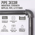 Étagère Murale à 2 Niveaux par PIPE DÉCOR
