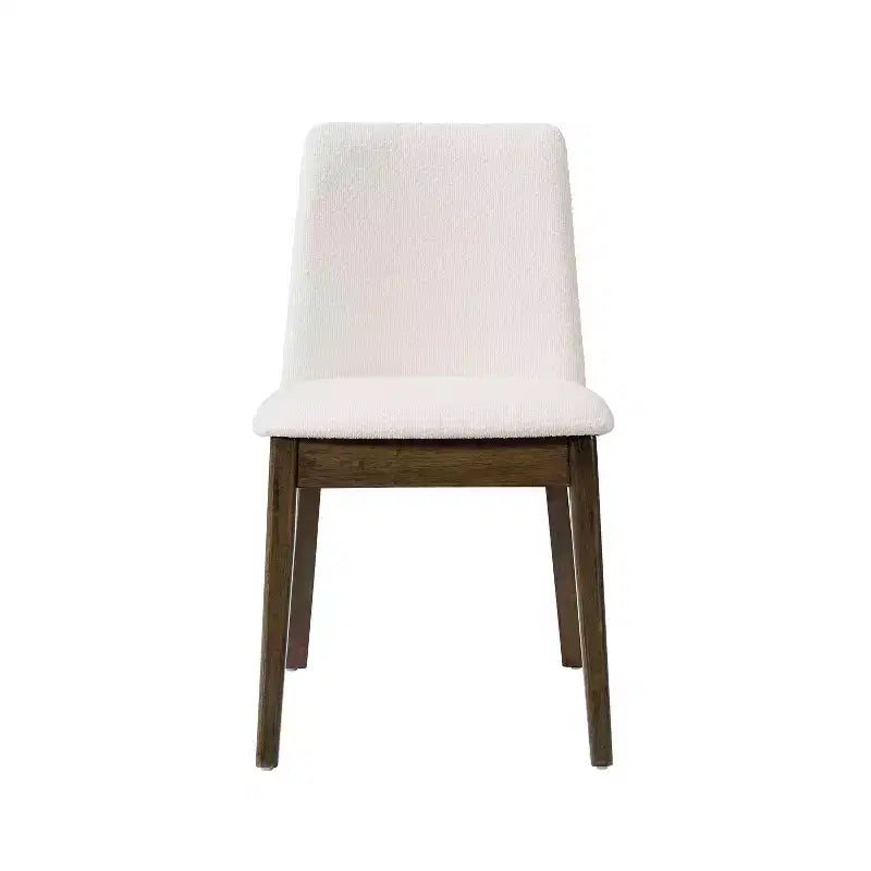 Christopher Knight Home Elmsford Chaises de salle à manger modernes rembourrées en bois d'hévéa (Lot de 2)