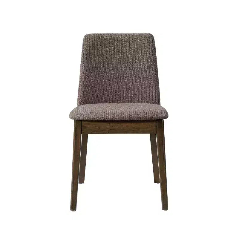 Christopher Knight Home Elmsford Chaises de salle à manger modernes rembourrées en bois d'hévéa (Lot de 2)