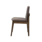 Christopher Knight Home Elmsford Chaises de salle à manger modernes rembourrées en bois d'hévéa (Lot de 2)