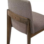 Christopher Knight Home Elmsford Chaises de salle à manger modernes rembourrées en bois d'hévéa (Lot de 2)