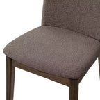Christopher Knight Home Elmsford Chaises de salle à manger modernes rembourrées en bois d'hévéa (Lot de 2)