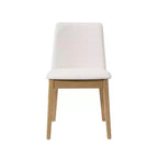 Christopher Knight Home Elmsford Chaises de salle à manger modernes rembourrées en bois d'hévéa (Lot de 2)