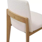 Christopher Knight Home Elmsford Chaises de salle à manger modernes rembourrées en bois d'hévéa (Lot de 2)