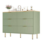 Commode à 6 tiroirs pour chambre à coucher, commode en bois, commode de rangement moderne, pour salon, placard, couloir, entrée