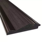 Miroir mural de salle de bain Amanti Art Moab Bronze biseauté 31,5 x 25,5 po