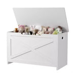 Banc de rangement coffre à jouets de 76 cm avec charnières de sécurité, idéal pour l'entrée, le salon ou la chambre