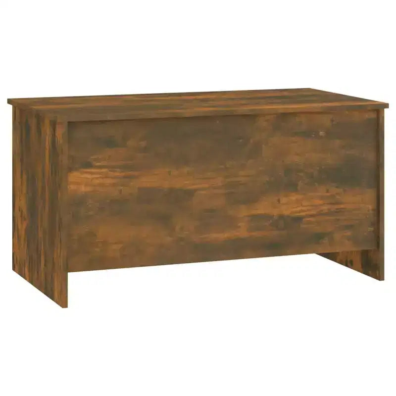 Table basse en chêne fumé de moyenne taille