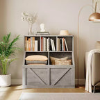 Étagère à livres pour enfants, boîte de rangement de jouets pour enfants, armoire de rangement de jouets avec étagère à livres, convient pour salle de jeux, chambre à coucher, chambre d'enfant, salle de classe