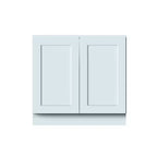 CASAINC W36x D24x H34.5 Kitchen Base Cabinet with 2 Doors