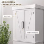 Meuble haut de cuisine de 183 cm, Armoire de rangement de cuisine avec portes coulissantes, tiroir, 5 étagères et étagères réglables