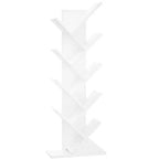 Bibliothèque d'angle Besiost Tall Tree avec rangement, 9 étagères