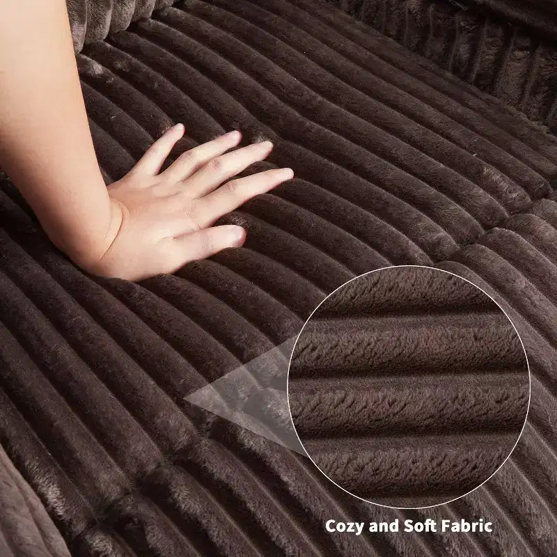 Fauteuil inclinable en velours côtelé, canapé inclinable manuel avec poignée, accoudoirs à dossier, rembourrage épais, poche latérale, capacité de 180 kg, inclinable réglable
