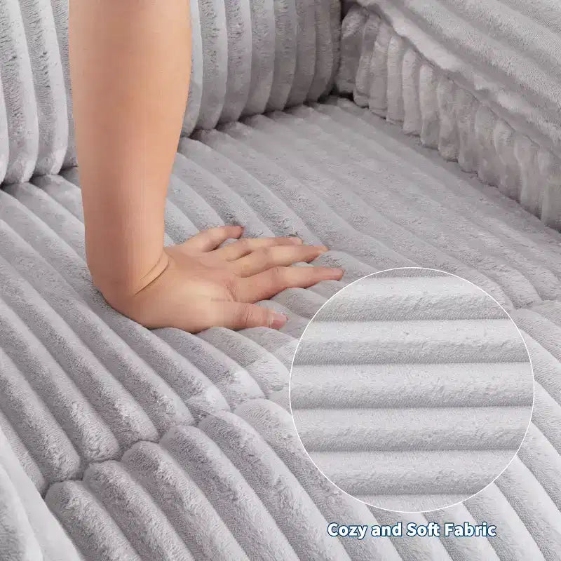 Fauteuil inclinable en velours côtelé, canapé inclinable manuel avec poignée, accoudoirs à dossier, rembourrage épais, poche latérale, capacité de 180 kg, inclinable réglable