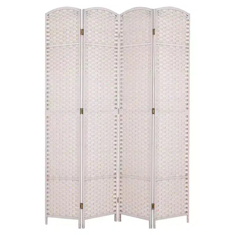 BestMassage 4/6/8 Panel Folding Privacy Screen Space Divider for Room Office and Studio