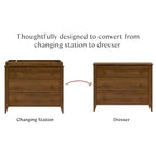 Commode à langer 3 tiroirs Babyletto Sprout avec plateau à langer amovible