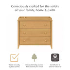 Commode à langer 3 tiroirs Babyletto Sprout avec plateau à langer amovible