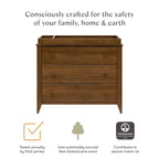 Commode à langer 3 tiroirs Babyletto Sprout avec plateau à langer amovible