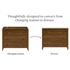 Commode à langer 3 tiroirs Babyletto Sprout avec plateau à langer amovible
