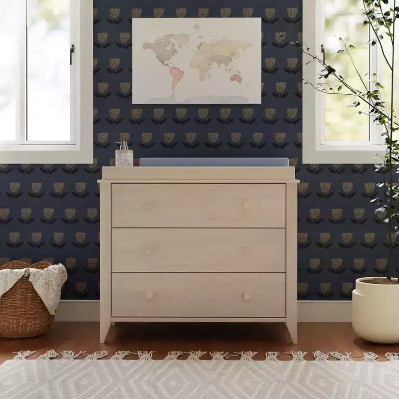 Commode à langer 3 tiroirs Babyletto Sprout avec plateau à langer amovible
