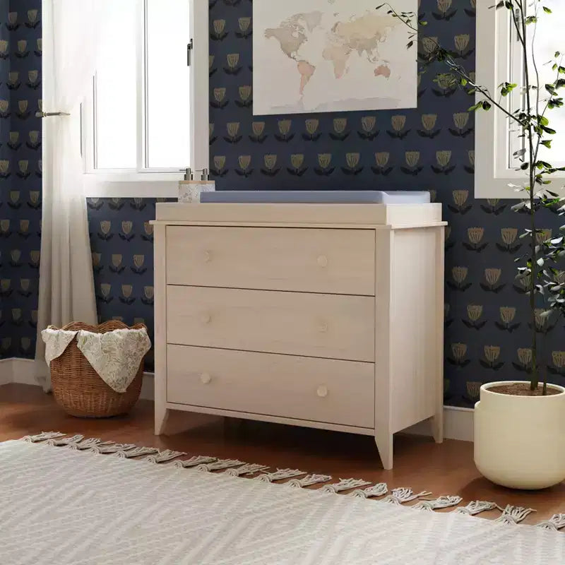 Commode à langer 3 tiroirs Babyletto Sprout avec plateau à langer amovible