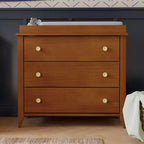 Commode à langer 3 tiroirs Babyletto Sprout avec plateau à langer amovible
