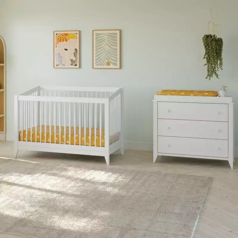 Commode à langer 3 tiroirs Babyletto Sprout avec plateau à langer amovible