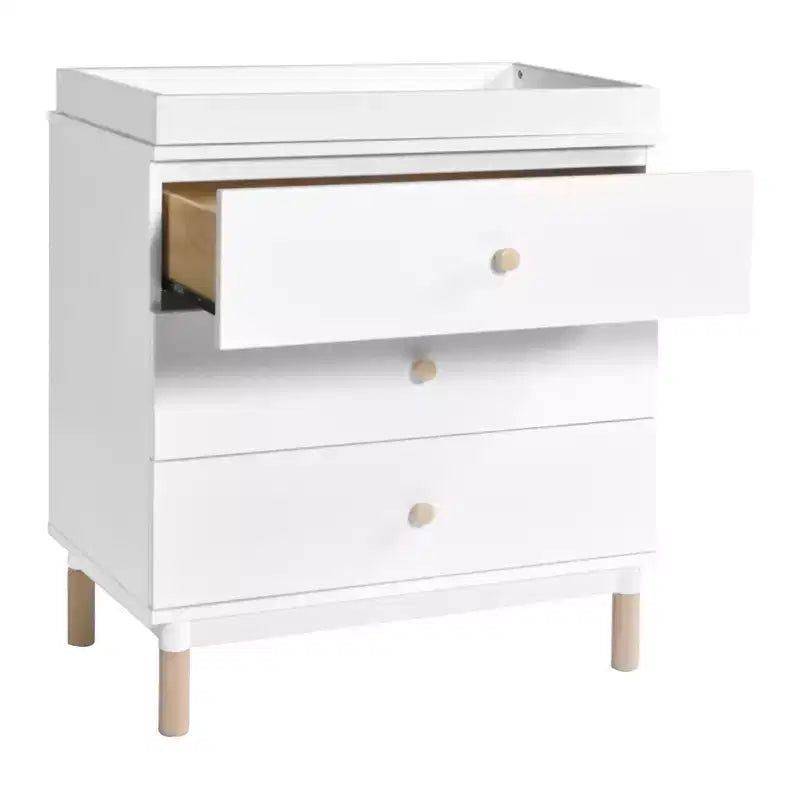 Commode à langer Gelato 3 tiroirs Babyletto avec plateau à langer amovible