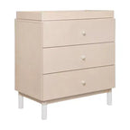 Commode à langer Gelato 3 tiroirs Babyletto avec plateau à langer amovible